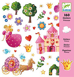 Stickers Djeco Prinzessin